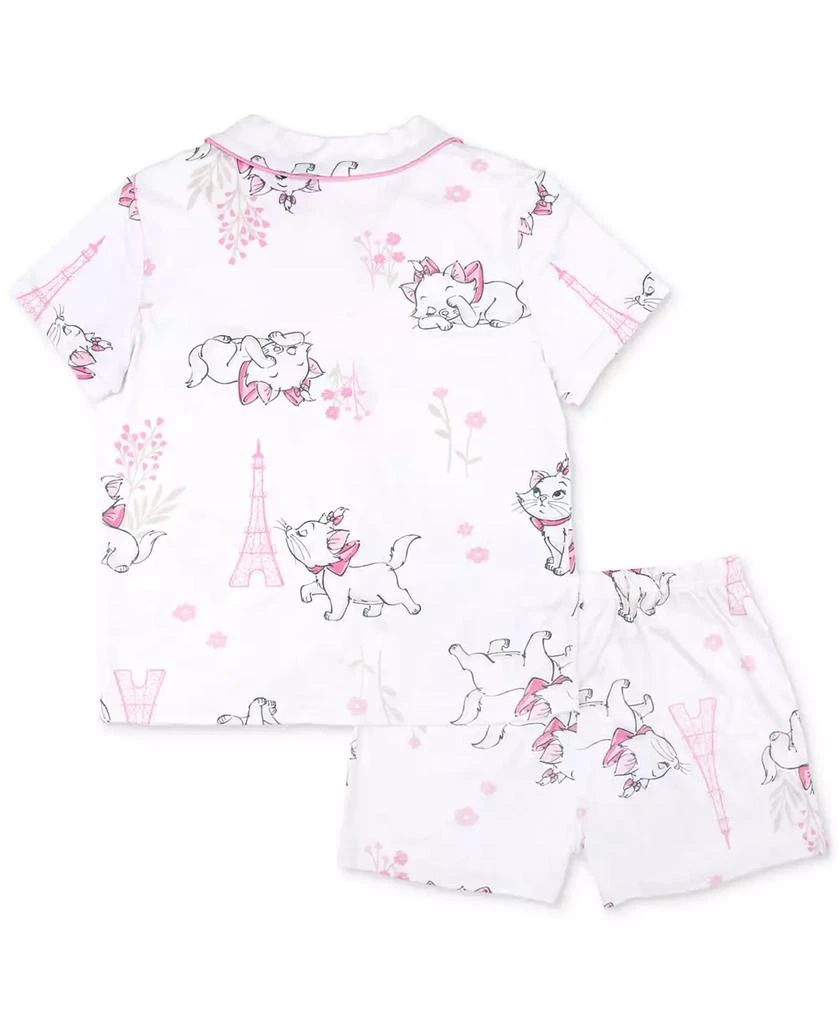 AME Toddler Girls Adorable Marie Short Coat Pajamas, 2 Piece Set 4