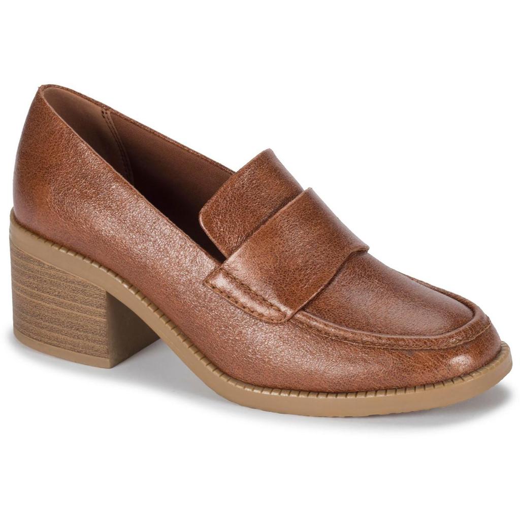 Baretraps Accord Womens Faux Leather Slip-on Loafers