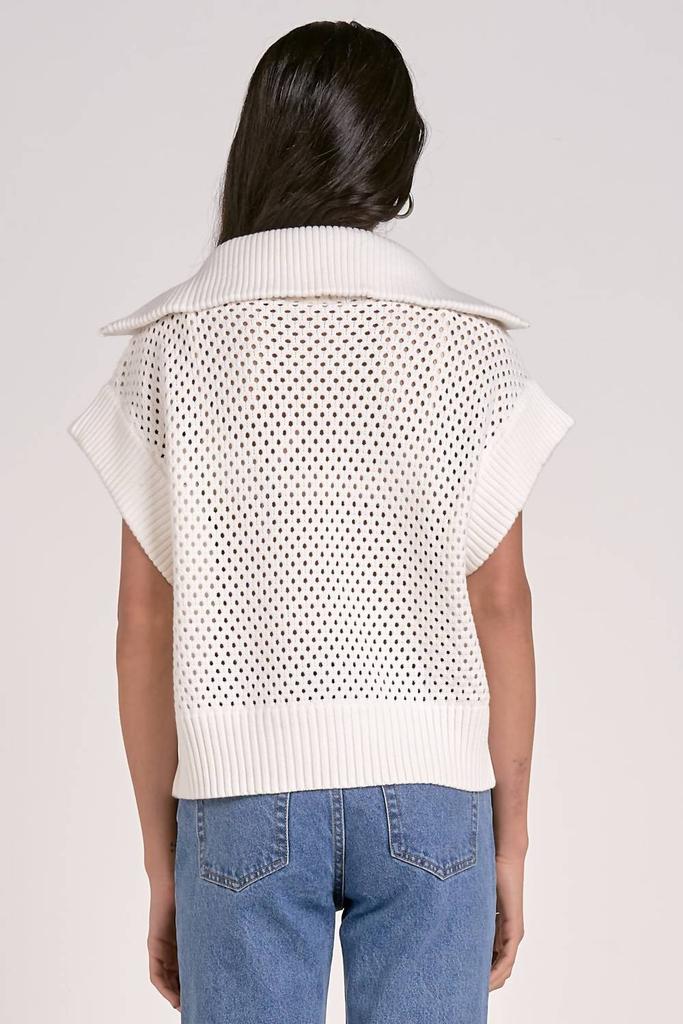 Elan Elan - Luna Quarter Zip Sweater