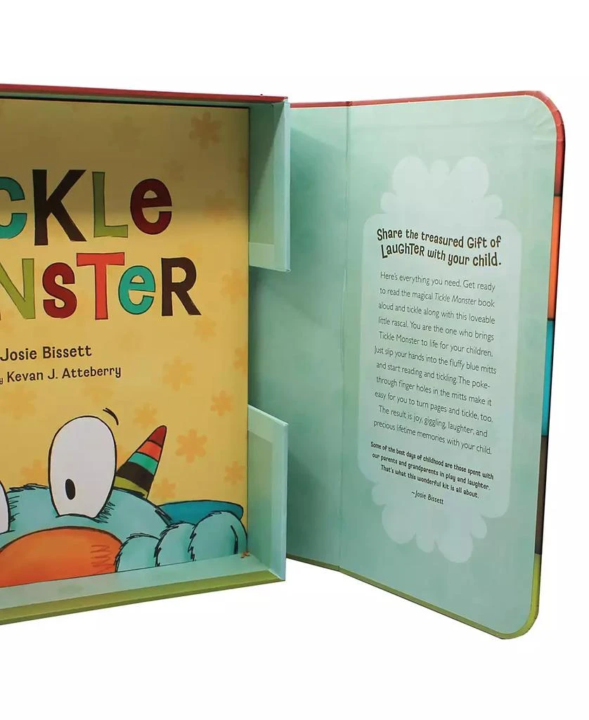 Compendium, Inc. Tickle Monster Laughter Book Mitts Kit 4