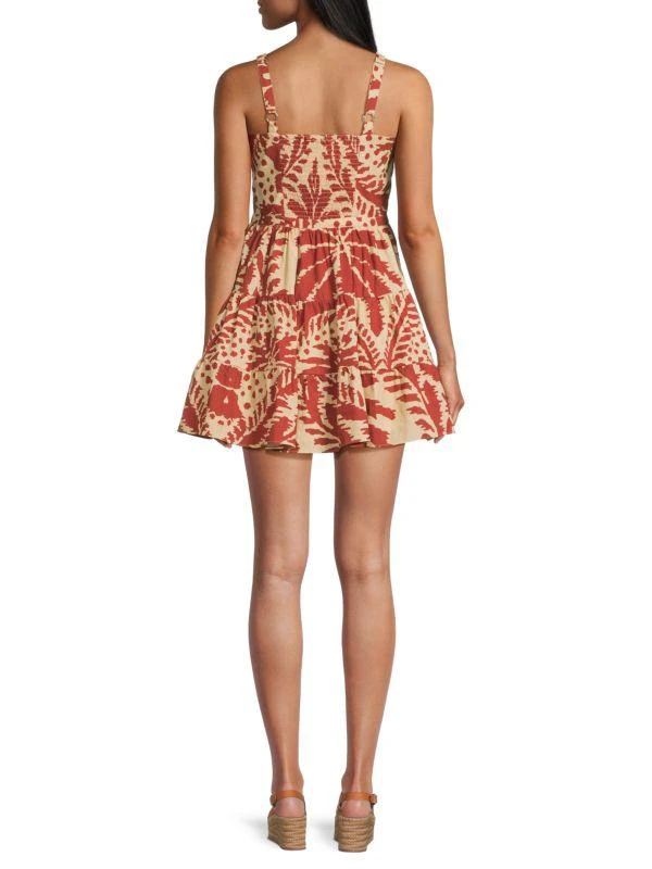 Walter Baker ​Trisha Tiered Cotton Minidress 2