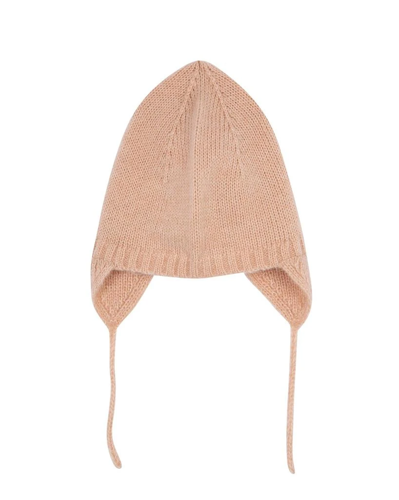 预计3周后发货 Bonton Bonnet Mulot Rose En Tricot 2