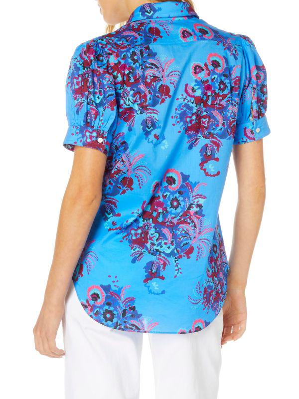 Robert Graham Angie Floral Cotton Shirt