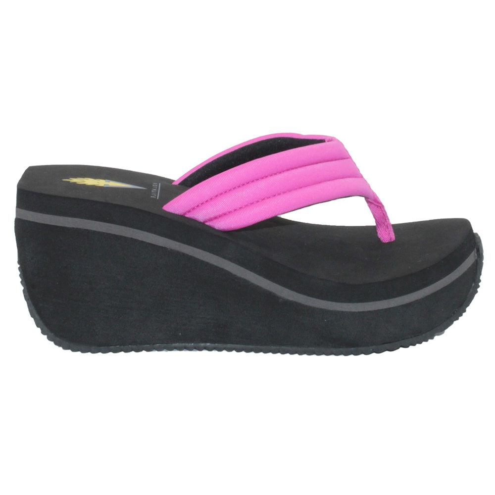 VOLATILE Zoe Wedge Sandals