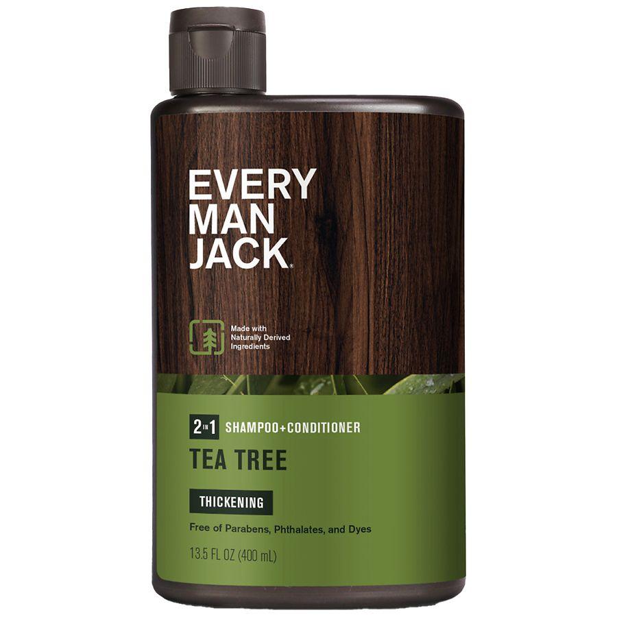 Every Man Jack Thickening Shampoo + Conditioner Tea Tree