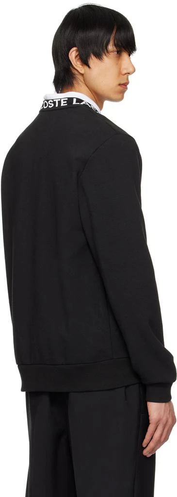 Lacoste Black Jacquard Sweatshirt 3