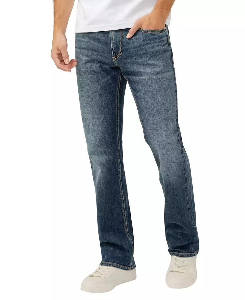 Silver Jeans Co. Men's Jace Slim Fit Bootcut Luxe Heritage Jeans 1