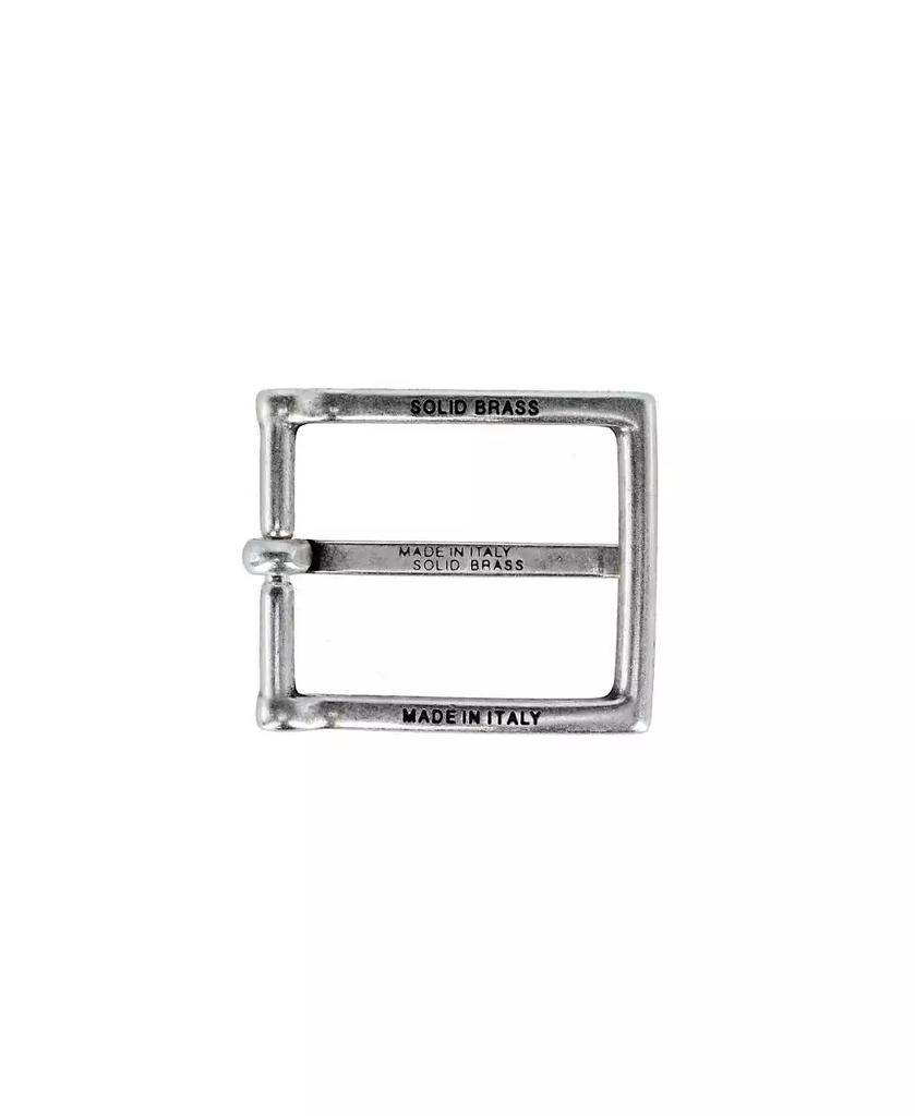 TRAFALGAR Men's 30mm Lasered Patterned Solid Brass Italian Harness Belt Buckle