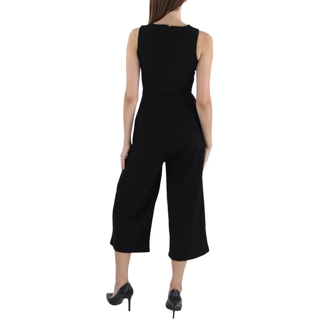 Tommy Hilfiger Womens Belted Wide Leg Jumpsuit 2