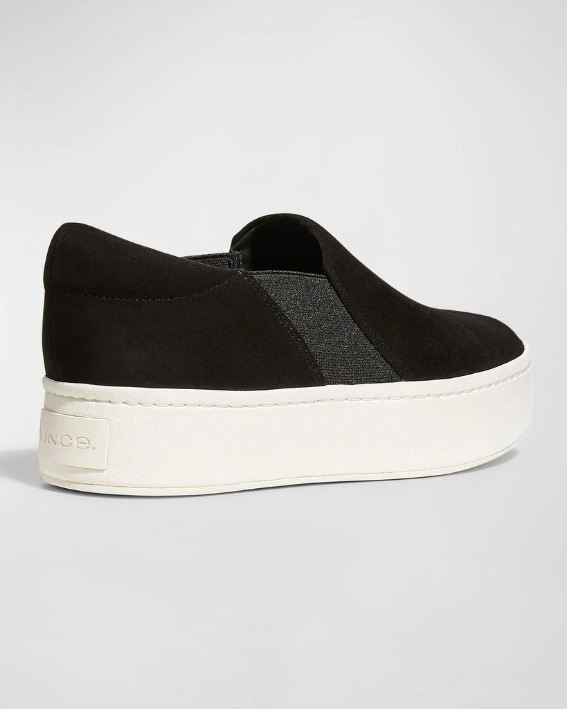 Vince Warren Suede Platform Skate Sneakers 3