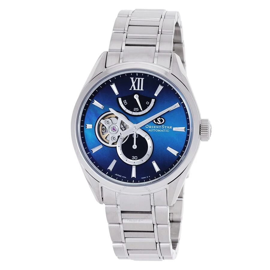 Orient Star Star Automatic Blue Mother of Pearl Dial Men's Watch RE-BY0004A00B 1