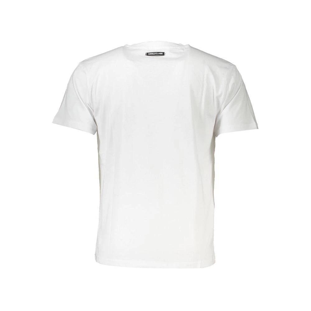 cavalli CLASS Cavalli Class White Cotton Men T-Shirt 2