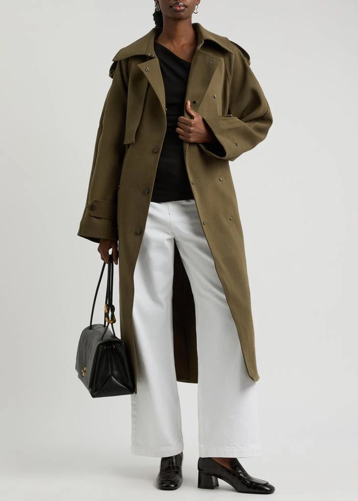 DAY BIRGER ET MIKKELSEN Lynn belted woven trench coat 4