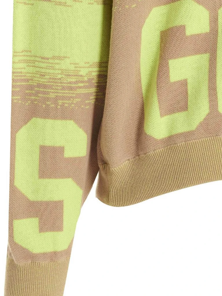 GCDS gcds Low Band Degradè Sweater 2