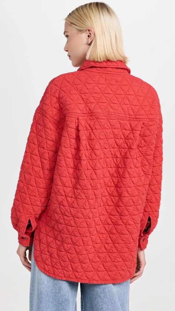 Sundry Quilted Shacket 2