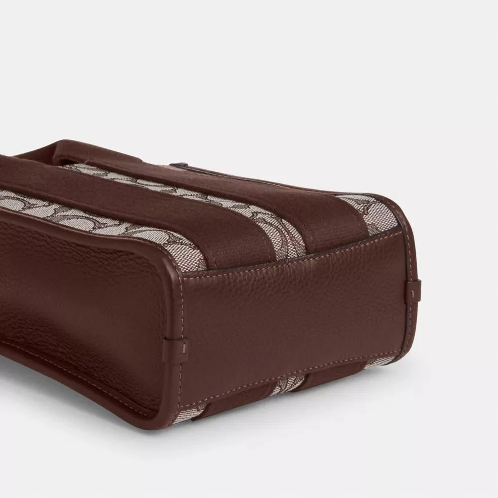 Coach Smith Mini Tote Bag In Signature Jacquard 8