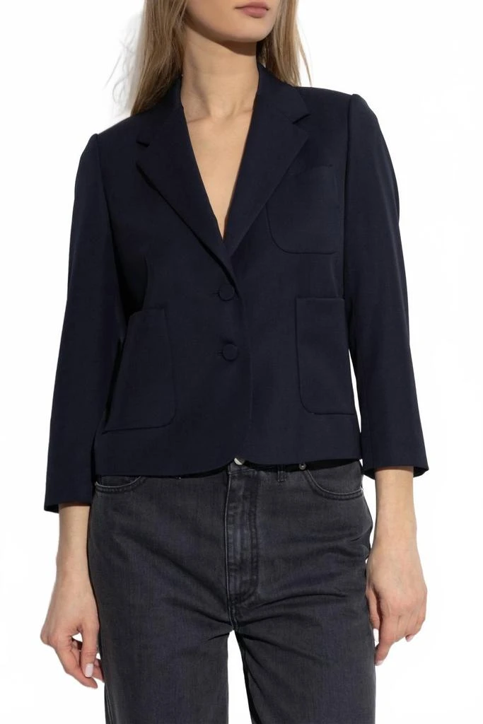 Dries Van Noten Bamis Jacket In Navy