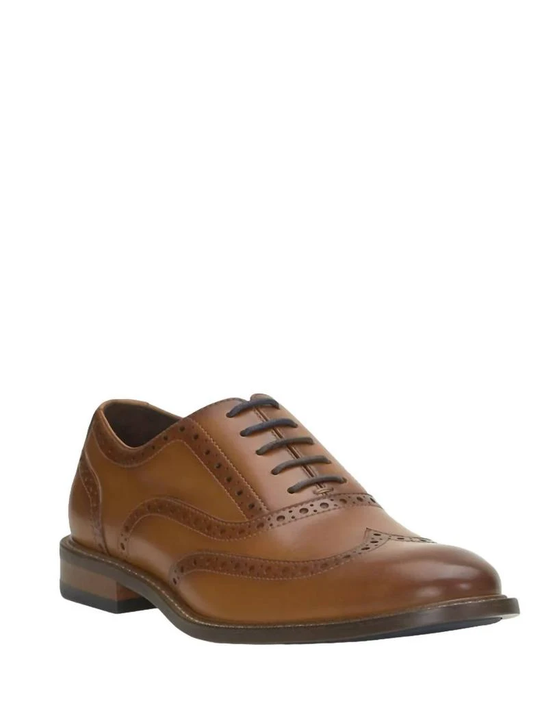 Vince Camuto Lazzarp Wingtip Oxford Shoe In Cognac 1