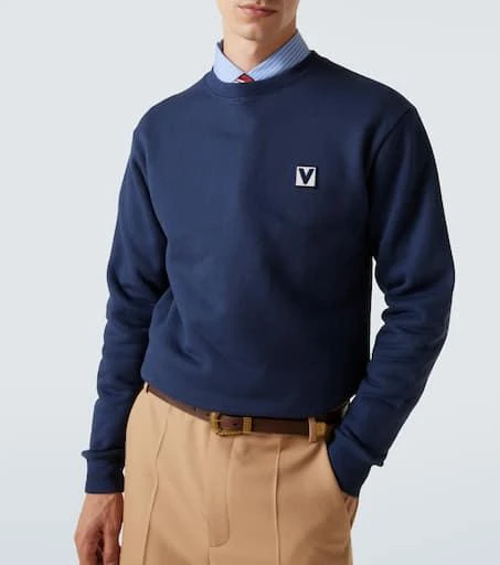 Valentino VLogo cotton jersey sweatshirt 5