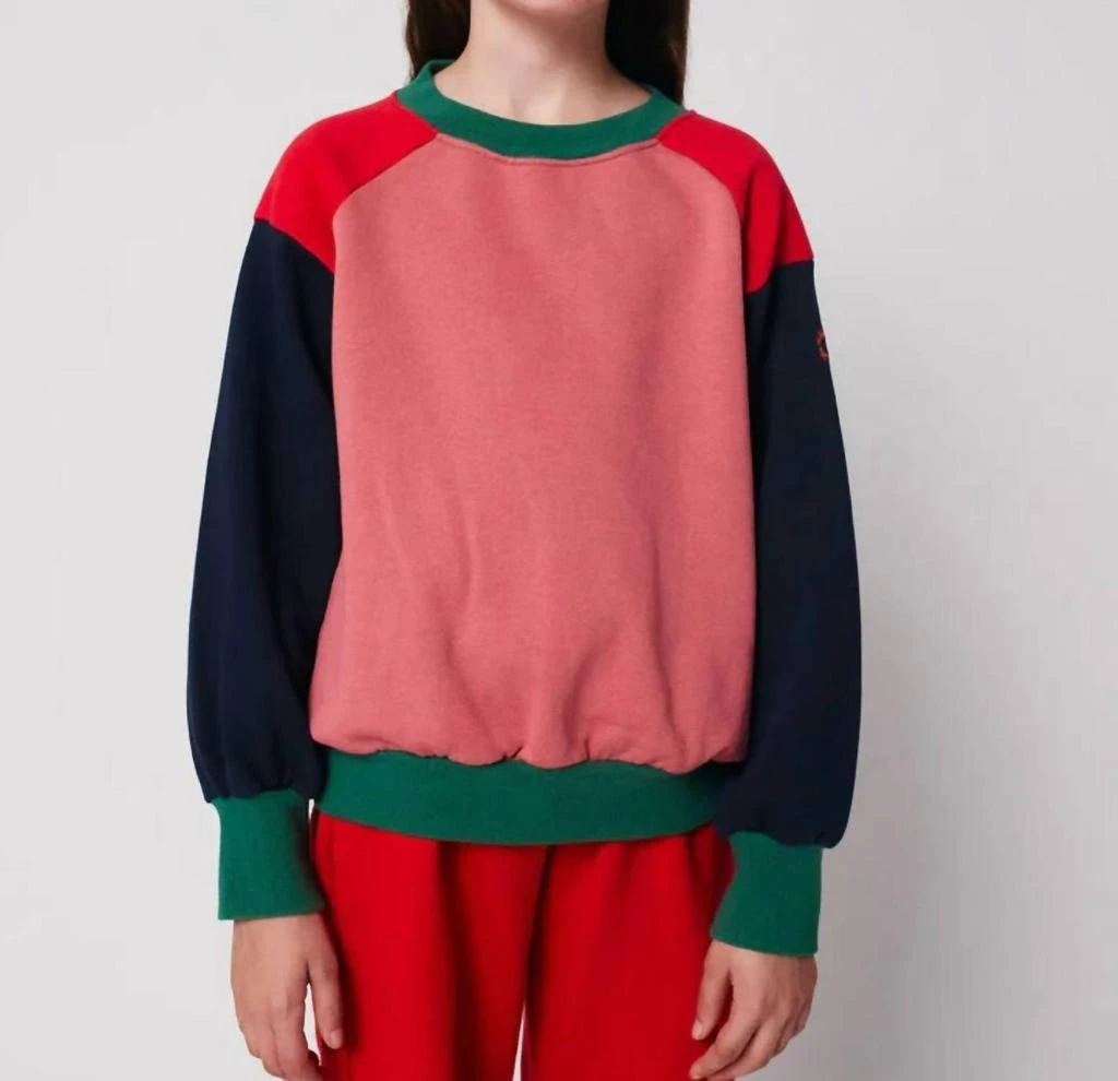 BOBO CHOSES Bobo Choses - Tic Tac Toe Block Sweatshirt