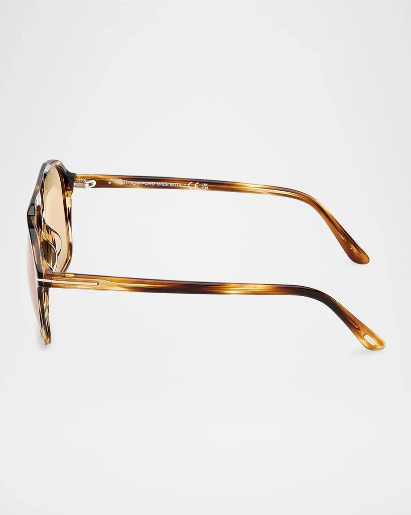 Tom Ford Men's Autari Photochromic Acetate Aviator Sunglasses 4