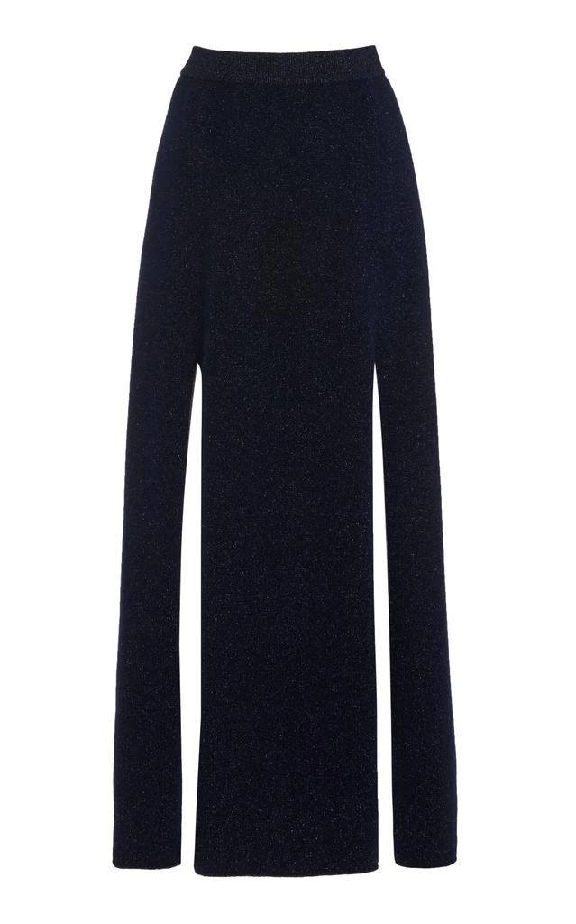 Lisa Yang Lisa Yang - Rena  Cashmere Maxi Skirt - Blue - 0 - Moda Operandi 1