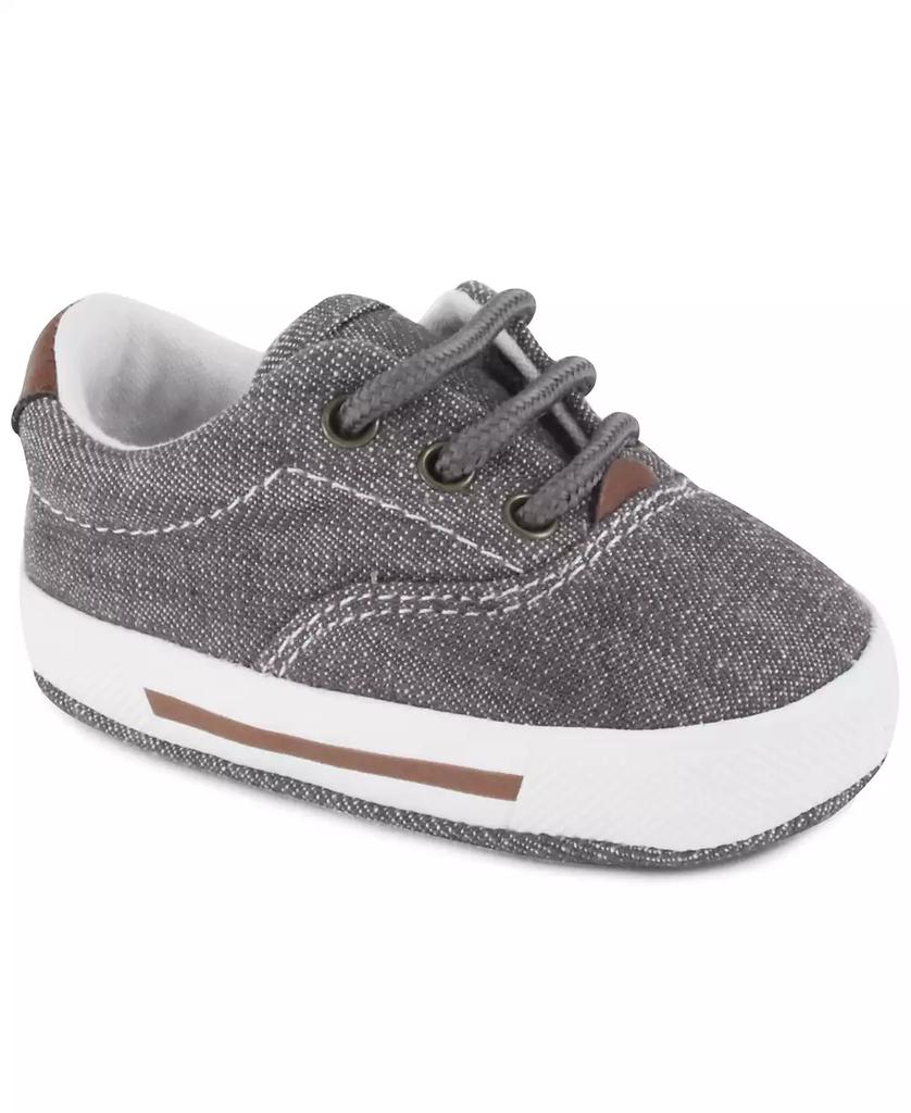 Baby Deer Baby Boy Essential Canvas Lace-Up Sneaker
