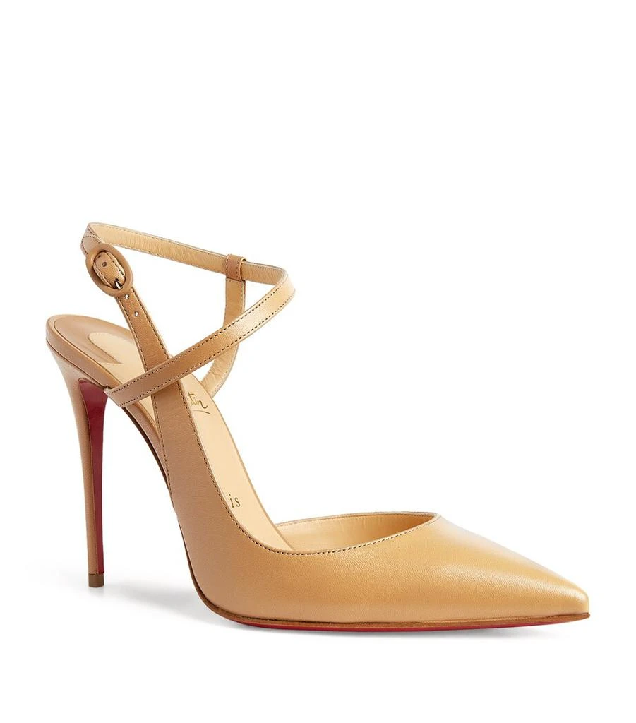 Christian Louboutin Jenlove Leather Pumps 100 5