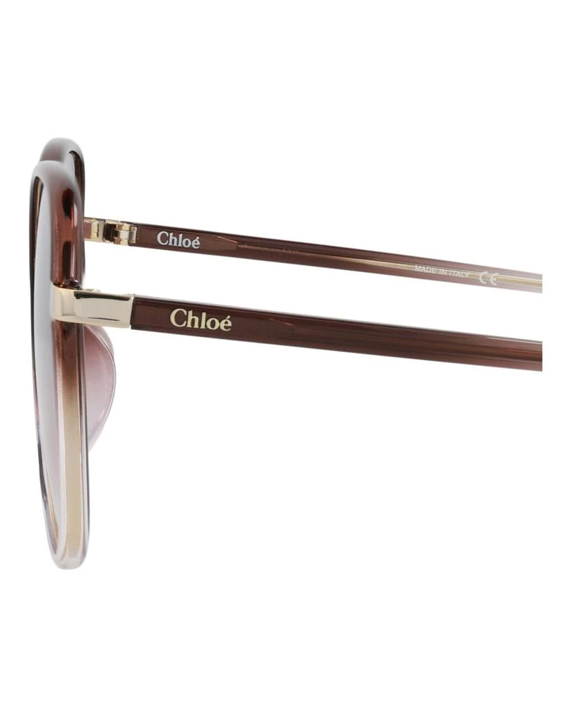 Chloé Square-Frame Injection Sunglasses 4