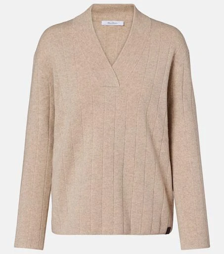 Max Mara Arten ribbed-knit cashmere sweater 1