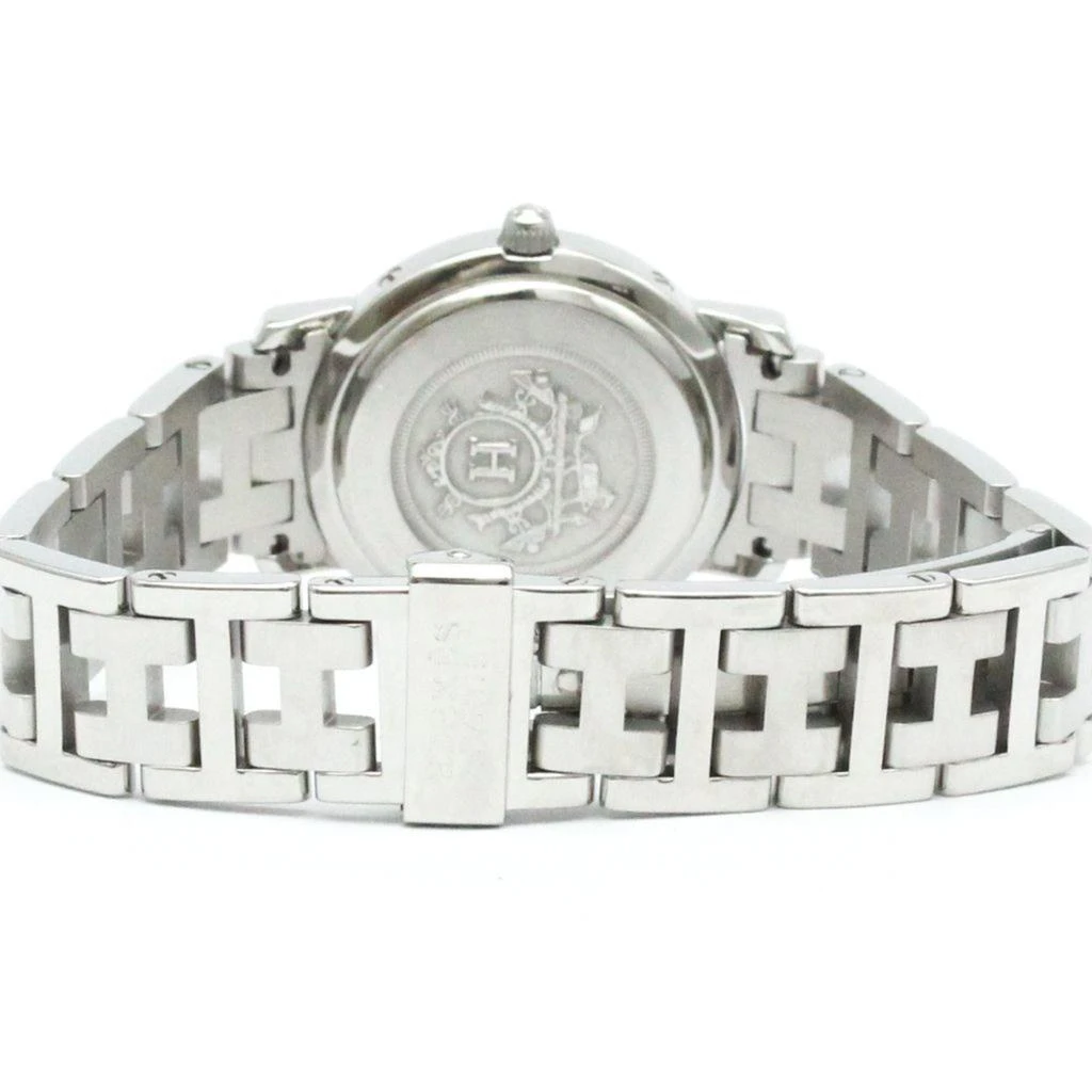 Hermes Clipper Steel Earring Watch (Pre-Owned) 6