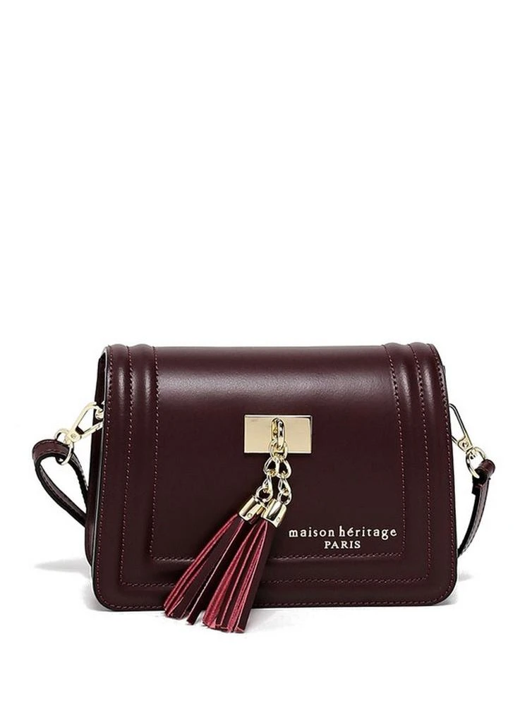Maison Heritage Sac Bandouliere  Core - Bordeaux - Femme 2