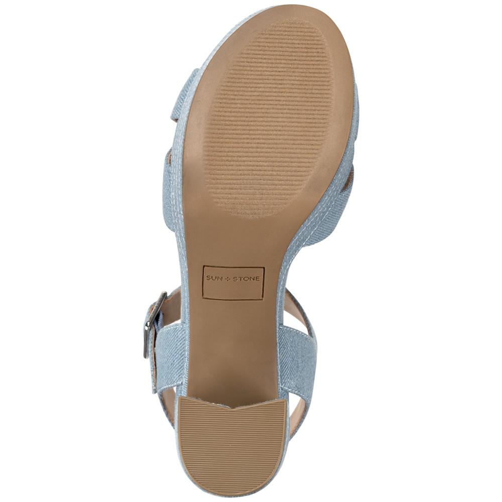 Sun + Stone Women's Dehmii Block Heel Platform Sandals, Created for Macy's