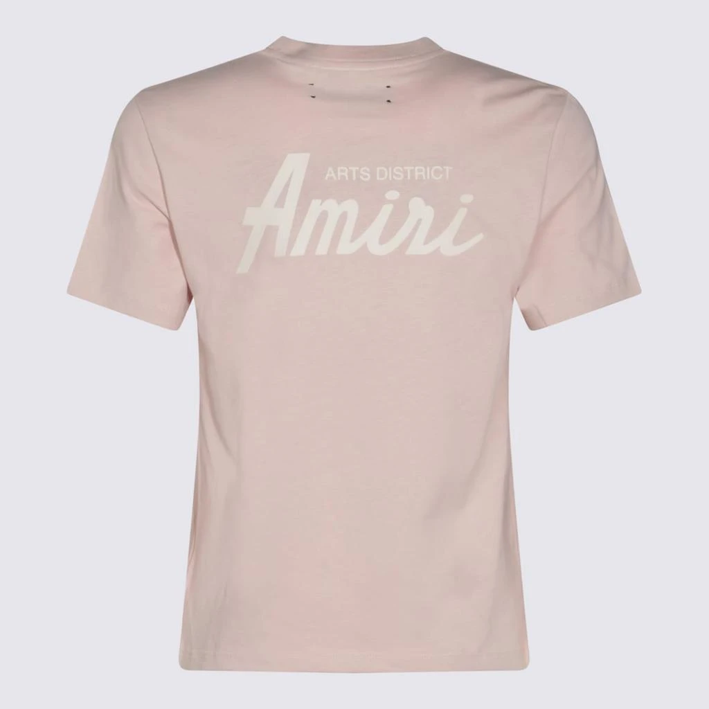 AMIRI Pink Cotton T-shirt 2