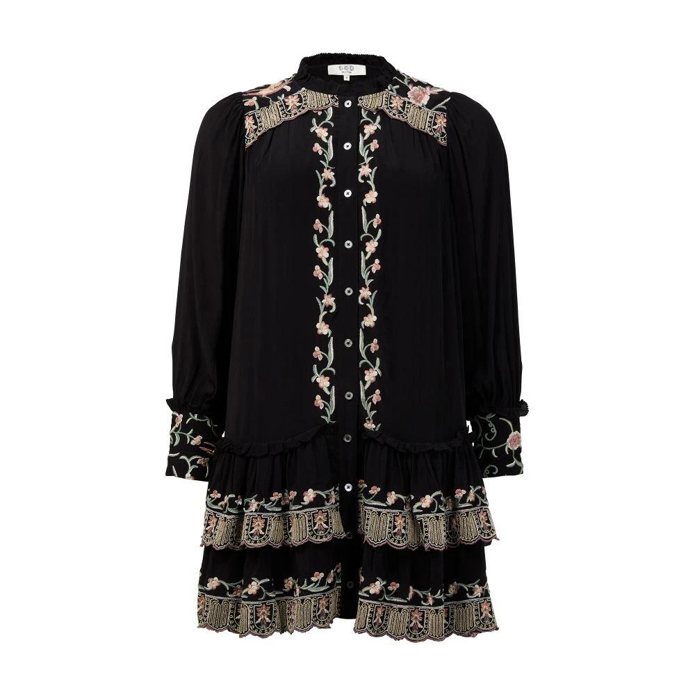 Sea New York Lacey embroidery long sleeved tunic dress 7
