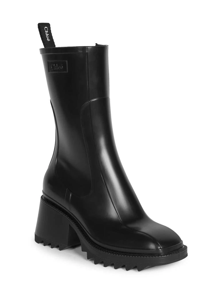 Chloé Betty PVC Lug Sole Rain Boots 2