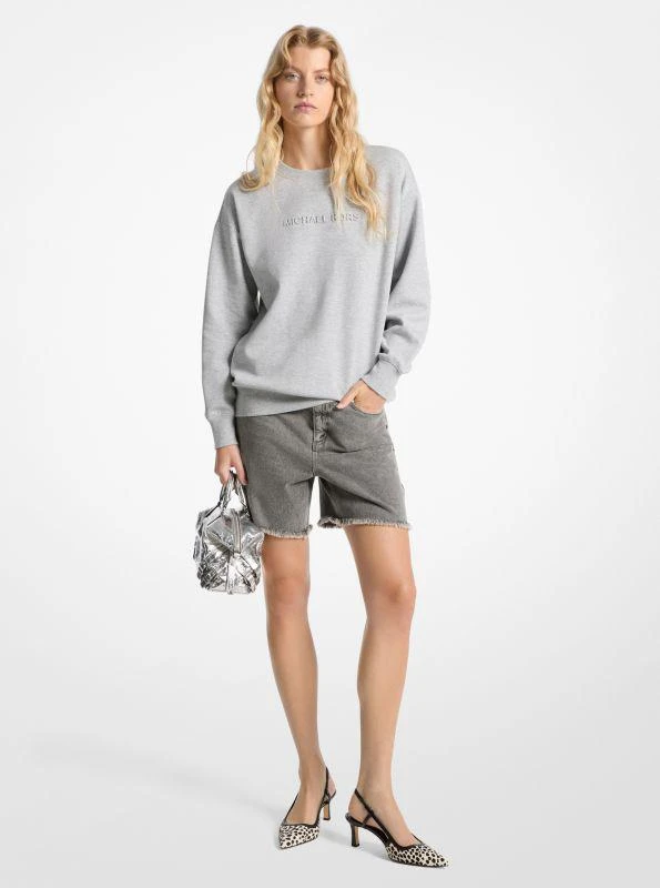 Michael Kors Embossed Logo Crewneck Sweatshirt 1