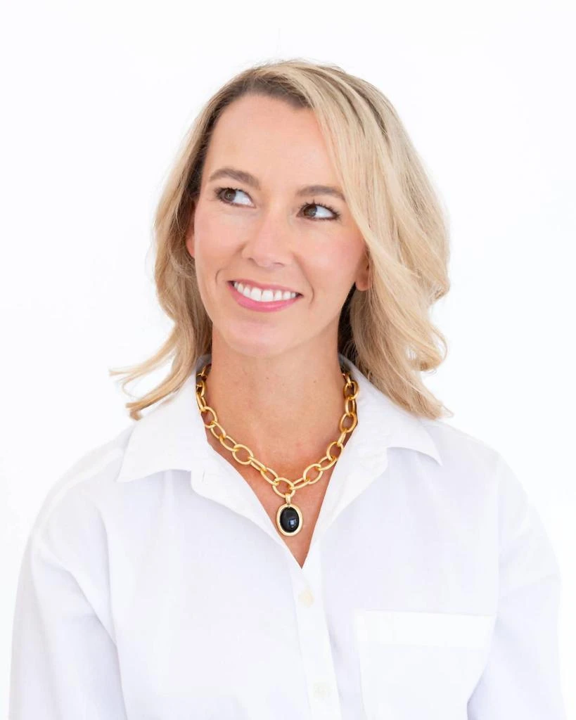 Susan Shaw Susan Shaw - Women
s Cabochon Loop Chain Necklace 2