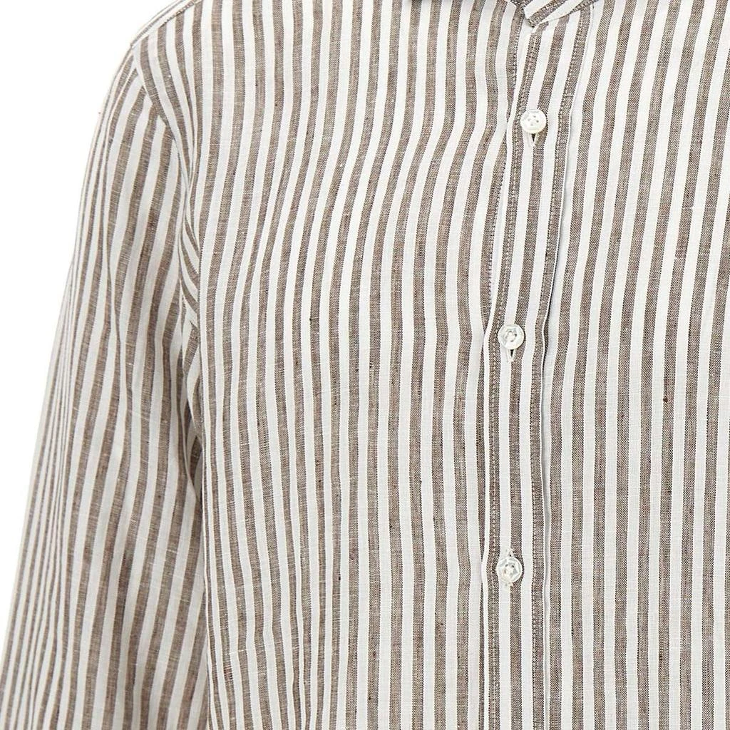 BARBA Barba Striped Button-Down Shirt 4