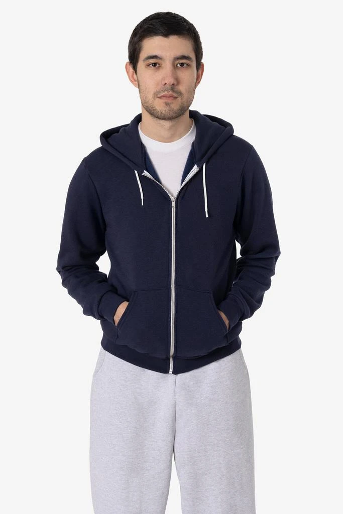 Los Angeles Apparel F97 - Flex Fleece Zip Up Hoodie 7