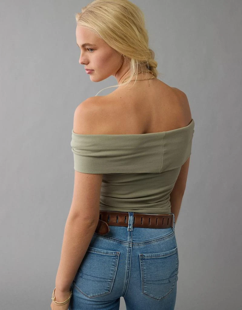 AE AE Off The Shoulder Foldover Top 2