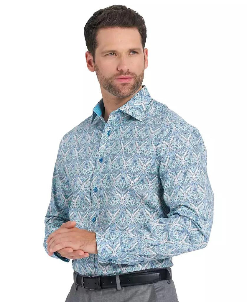 Nick Graham Men's Royal Paisley Dress Shirt 3