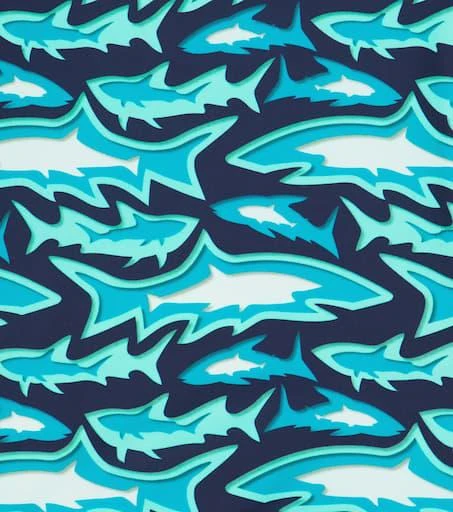Vilebrequin Kids Jim printed rashguard 3
