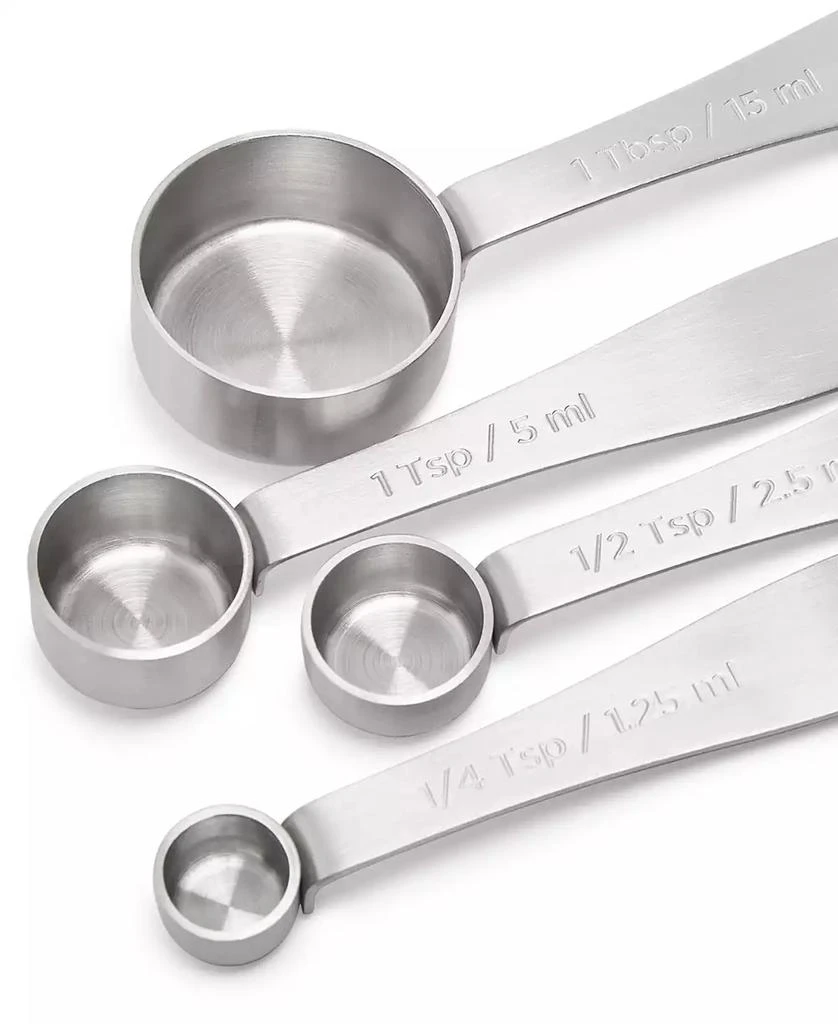 The Cellar 4-Piece Stainless Steel Measuring Spoons Set 3