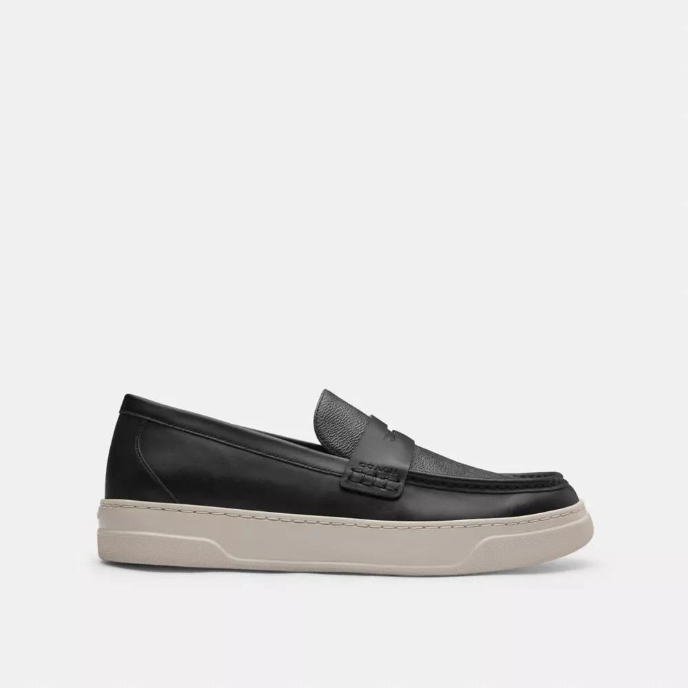 Coach Hybrid Loafer With Signature Canvas 1