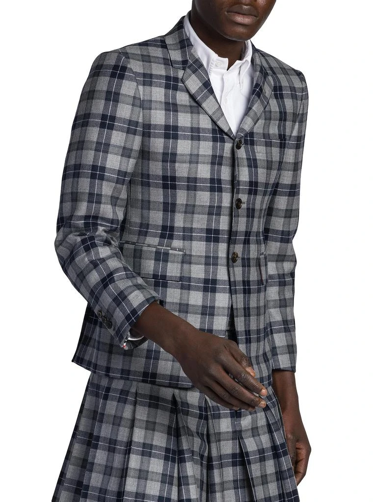 Thom Browne Fit 1 Classic Plaid Sport Coat 3