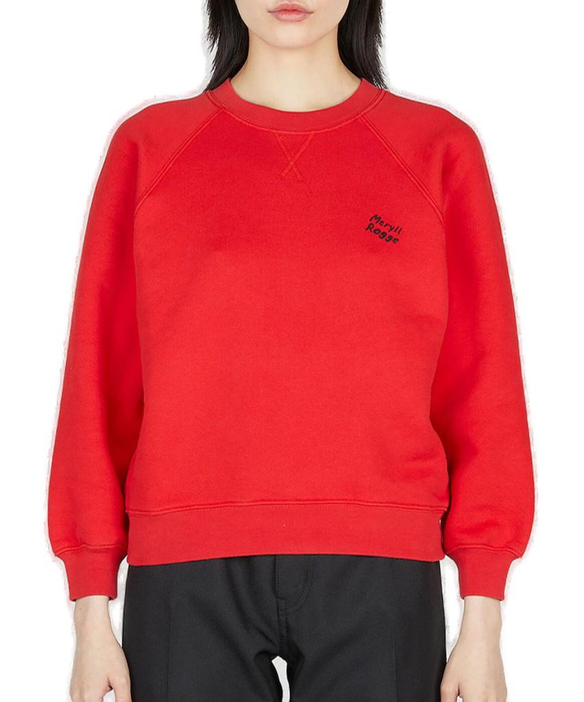 Meryll Rogge Meryll Rogge Shrunken Logo Printed Sweatshirt