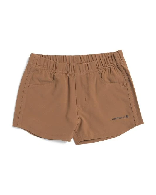 Carhartt Little Girls Rugged Flex Ripstop Shorts
