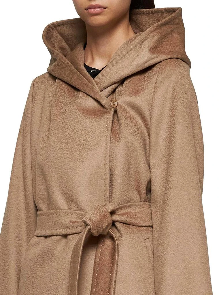 Max Mara Studio Max Mara Studio Newmang Hooded Coat 4