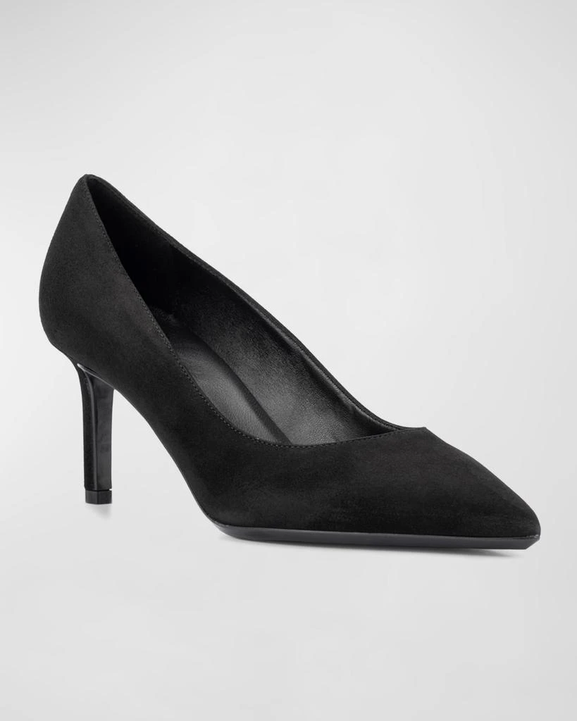 Aquatalia Melina Suede Stiletto Pumps 2